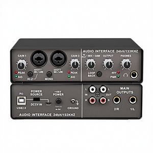 Carte son externe USB sans lecteur de disque, spéciale pour l'enregistrement, l'arrangement, le chant en direct, la diffusion en direct, l'artefact pour téléphone portable - Product Image 1