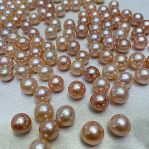 Perlas Sueltas Blancas de Agua Dulce de 10-11 mm, Casi Redondas, con Gran Brillo, Casi Impecables - Product Image 2
