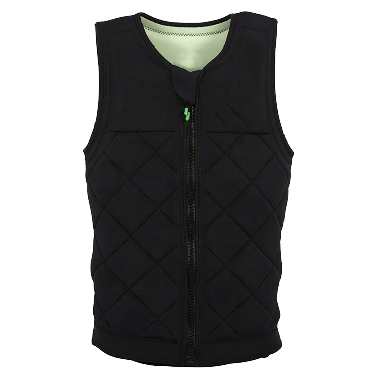 Спасательный жилет унисекс, ПВХ неопреновый спасательный жилет, подходит для полевых и водных прогулок, для серфинга и плавания