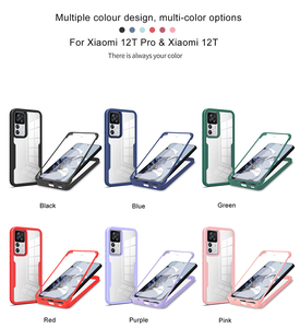 Para Xiaomi <span class=keywords><strong>12T</strong></span> <span class=keywords><strong>PRO</strong></span> <span class=keywords><strong>Redmi</strong></span> K50 Back Coque Soft Flexible TPU a prueba de golpes 360 Cubierta completa 2 en 1 Protector de pantalla Proveedor de funda de teléfono - Product Image 2