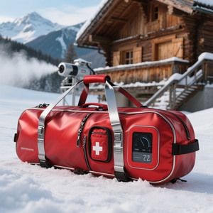 Borsa per scarponi da sci Oxford di grande capacità OEM/ODM resistente all'acqua per accessori da sci e scarponi da Snowboard borse da sci - Product Image 1