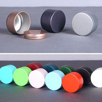 Mini boîte métallique Portable de 30ml, petit pot en fer, pot scellé pour le café, le thé, les bonbons, le tabac, les herbes