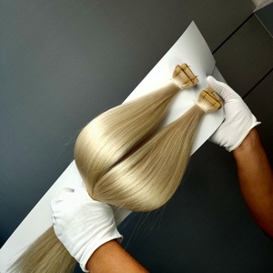 Extensiones de Cabello Remy de Primera Calidad Jasminebeauty, Cabello Europeo con Trama Invisible, Extensiones de Cinta Adhesiva de Doble Trama, Proveedor - Product Image 3