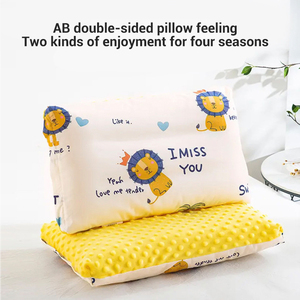 Hochwertiges Kinder-Kindergarten-Baby-Tier-Cartoon-Kissen aus umweltfreundlichem Kühlstoff für den Sommerkomfort beim Nickerchen - Product Image 4
