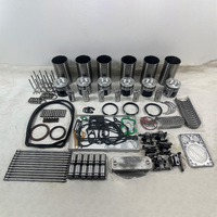 Pièces de rechange pour moteur de générateur marin Baudouin Jeu de chemises de piston 8M33 12M33 16M33 20M33 12M55 16M55 Kit de révision