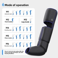 Masseur de jambes à compression d'air RS Relief avec fonction Shiatsu pour soulager les douleurs musculaires et les tensions – Bottes de massage à compression d'air