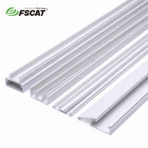 Fscat การเดินสายไฟพีวีซีมีกาวในตัวท่อลวดตกแต่งสี่เหลี่ยมสำหรับการจัดการสายในร่ม V-0 UL94 (สีขาว) - Product Image 2