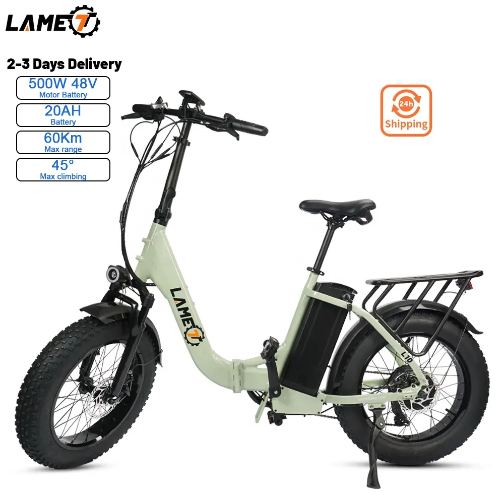 City Electric Bike 350W 48V 60V Aluminum Alloy Frame Lithium Battery Foldable Electric Bicycle