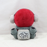 Peluche Killdroid - Peluche et figurine officielles basées sur le robot du jeu Killdroid, en polyester, taille 0-10 cm, pour les enfants de 5 à 7 ans
