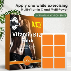 Parche de Vitamina B12 MQ, Suministro para 30 Días, Apto para la Piel, Resistente al Agua, Parche para el Cuidado de la Salud Corporal - Product Image 1