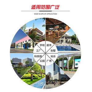 Contenedor de Clasificación de Residuos para Exteriores Zhongcheng, L600*W300*H270cm, Sala Inteligente de Recolección de Basura para Uso en Parques Comunitarios - Product Image 2