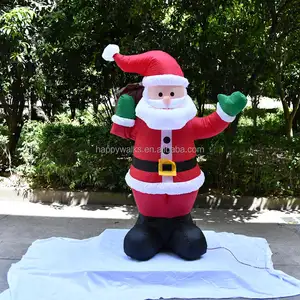 वाणिज्यिक सस्ती विशाल inflatable santa Quus क्रिसमस inflatable यार्ड सजावट inflatable विज्ञापन