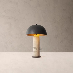 Lampe de table moderne en marbre, E27 LED 220V, commande par interrupteur, pour chambre à coucher, salon, hôtel, villa - Product Image 1