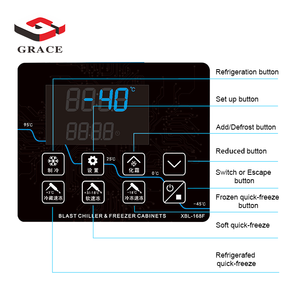 Congelador Rápido Grace -80 Grados, Máquina de Congelación Instantánea, Enfriador Rápido Individual para Restaurante - Product Image 5