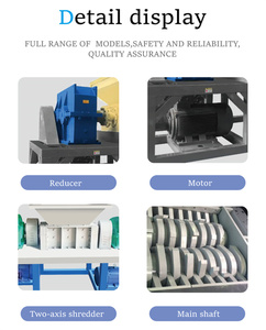 1200 Heavy Duty nhựa máy nghiền chất thải cao su Shredder nhà sản xuất từ Trung Quốc - Product Image 3