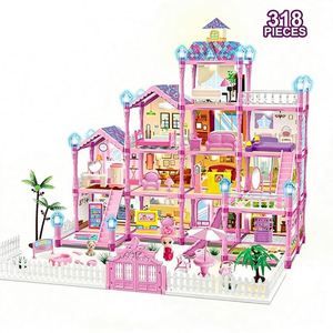 Miniature de maison de poupée en plastique personnalisée, modèle de présentation de mobilier pour scène de pâtisserie, biscuits, gâteaux et desserts, pour les 5 à 7 ans - Product Image 1