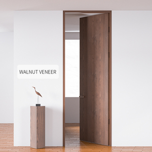 Porte in Legno Massello con Impiallacciatura Composita, <span class=keywords><strong>Su</strong></span> <span class=keywords><strong>Misura</strong></span>, Moderne per Interni, Set Camera <span class=keywords><strong>da</strong></span> Letto, Rovere Bianco Nordamericano, Frassino Bianco, Noce Nero - Product Image 1