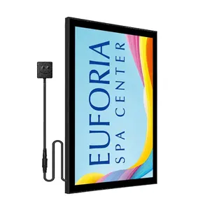 Ultra-thin Led Poster Billboard <strong>Light</strong> <strong>Box</strong>,Illuminated Advertising Display, Custom LED <strong>Light</strong> Boxes,for Decor, Restaurants, Bar - Product Image 6