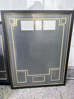 Boîte à maillots en MDF avec vitrine en verre acrylique incassable pour maillots de football