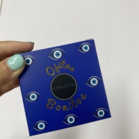 Customized Paper Cosmetic Small Box for Cosmetic Contact Lenses Folding Cardboard Packaging Paper Box