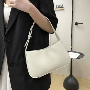 Yulan กระเป๋าถือสำหรับผู้หญิงรุ่นใหม่, สินค้าดีไซน์เนอร์อินเทรนด์กระเป๋าถือสะพายไหล่เดียวหนัง PU กระเป๋าใต้วงแขนมีสไตล์2025 - Product Image 4