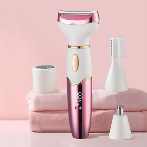 Épilateur électrique 4 en 1 Bikini Sourcils Nez Femme Dame Épilation du visage Épilation du corps Rasoir sans douleur pour femme Épilateur - Product Image 6