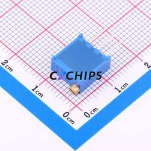 Resistencia Ajustable/Potenciómetro PV36W502C01B00 SIP-3P, Resistencia de 9.6x5mm, 5kOhm, 10%, 500mW, 100ppm ℃ - Product Image 2