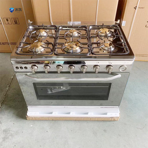 <span class=keywords><strong>Cucina</strong></span> a Gas Multifunzione Indipendente con Forno Integrato, <span class=keywords><strong>Piano</strong></span> <span class=keywords><strong>Cottura</strong></span> a 6 Fuochi con Forno di Grande Capacità - Product Image 3