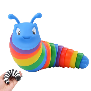 Fidget Slug Toy Sensory Slug Fidget for Kids & Adults1 PC Autism Education Toys for Autistic Children <b>Toddlers</b> <b>Toddler</b> Toys - Product Image 1
