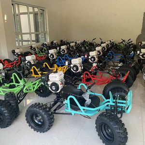 Kart à pédales tout-terrain à essence 212CC neuf, directement de l'usine, avec moteur quatre temps, vitesse pour les aventures en plein air - Product Image 2