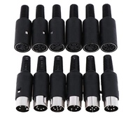 DIN S-Terminal 3/4/5/6/7/8P Stift MDC/MPC Miniatur-Steckeranschluss für Mini-Stecker, Buchse und Schalttafeleinbau
