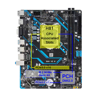 H81 BARU Mendukung TPM 2.0 Header LGA1150 Dual Channel 2X Slot RAM DDR3 NVMe M2 PCIe3.0 X16 SATA3.0 USB3.0 Motherboard H81