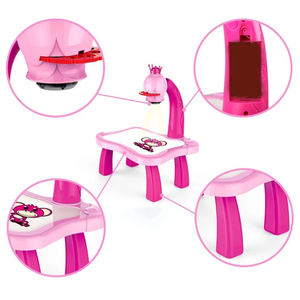 Dowellin Projektor Zeichen tisch Spielzeug Mal brett Schreibtisch Pädagogisches Lernspiel zeug für Kinder - Product Image 2
