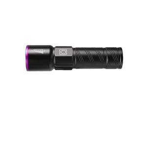 Lampe de poche rechargeable transfrontalière, éclairage à lumière <span class=keywords><strong>blanche</strong></span>, violet, détection de champignons, inspection des billets de banque - Product Image 1