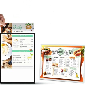 Light up Menu Board Backlit Poster Tabletop LED Sign Holder Desktop Advertising Display Light <b>Box</b> for Restaurant Bar Hotel - Product Image 1