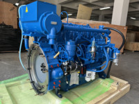 Moteur diesel marin SCDC Weichai série WP6 à couple élevé pour la propulsion des bateaux de pêche côtière et des ferries de passagers