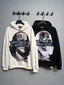 Новая популярная толстовка с принтом «ЭТО ОЧЕНЬ МНОГО СИРОПА ОТ КАШЛЯ», 100% хлопок, свободный крой, брендовый принт, мужская толстовка с капюшоном. - Product Image 4