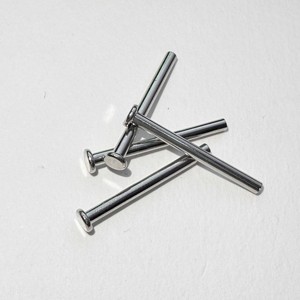 Goupilles en acier inoxydable à tête plate, goupilles de positionnement de précision personnalisables - Product Image 1