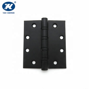 4 <span class=keywords><strong>3</strong></span> 100x75mm acier inoxydable robuste noir mat roulement à billes charnières charnière charnière de <span class=keywords><strong>porte</strong></span> - Product Image 2