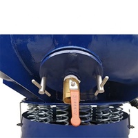 Machine de finition vibratoire haute performance pour le débavurage et le polissage de pièces métalliques, type bol professionnel, 380V