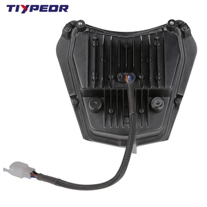Faro LED TIYPEOR, faros delanteros de haz alto/bajo de Halo blanco para <span class=keywords><strong>KTM</strong></span> <span class=keywords><strong>Enduro</strong></span> <span class=keywords><strong>EXC</strong></span> <span class=keywords><strong>F</strong></span> XCW SX 125 250 <span class=keywords><strong>350</strong></span> 450 500 - Product Image 2