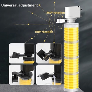 현대식 6-in-1 수족관 무소음 순환 어항 물 정화 산소 공급 펌프 필터 - Product Image 5