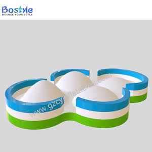 Imcute — grand château <span class=keywords><strong>de</strong></span> saut en nuage, jeu <span class=keywords><strong>de</strong></span> trampoline à air, dôme gonflable, blanc, pour enfants, nouveau design - Product Image 3