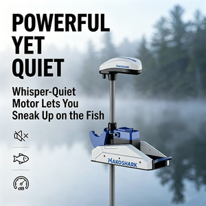 Moteurs électriques de pêche à la traîne brossés 86 lb 24 V 1200 W avec GPS <span class=keywords><strong>pour</strong></span> <span class=keywords><strong>kayak</strong></span> - Product Image 3