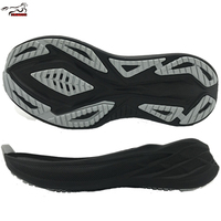 Mustang Semelle de sport Eva personnalisée Vente en gros Chaussures de course antidérapantes pour l'extérieur Semelle en caoutchouc résistante à l'usure semi-finie pour le Maroc