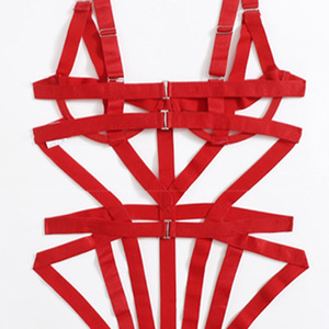 Lingerie BDSM da donna, body sexy in raso, stile giapponese, con ricami in pizzo sottile, ecologico, senza cuciture, traspirante. - Product Image 2