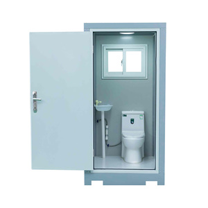 AUS Standard Modern Outdoor <b>Portable</b> Restroom Prefab Bathroom Divided Shower Room Prefab Flat Pack Design - Product Image 3