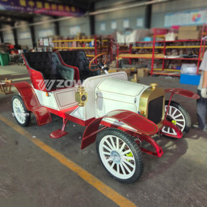 Vintage 2-Seat Antique Electric Roadster Open Top Design For <b>Film</b> Shooting Scenic Photo Prop Wedding Event Display - Product Image 5