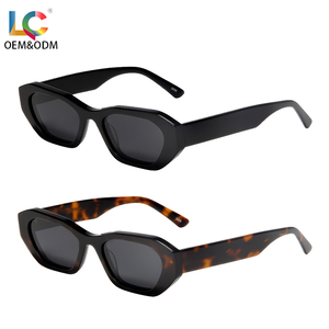 Occhiali da sole polarizzati con Logo personalizzato di alta qualità per uomini e donne retrò rettangolari <span class=keywords><strong>Vintage</strong></span> di alta qualità - Product Image 1