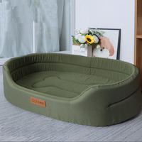 Vente chaude disponible en toutes saisons lit de luxe pour animaux de compagnie en tissu Oxford imperméable de taille personnalisée